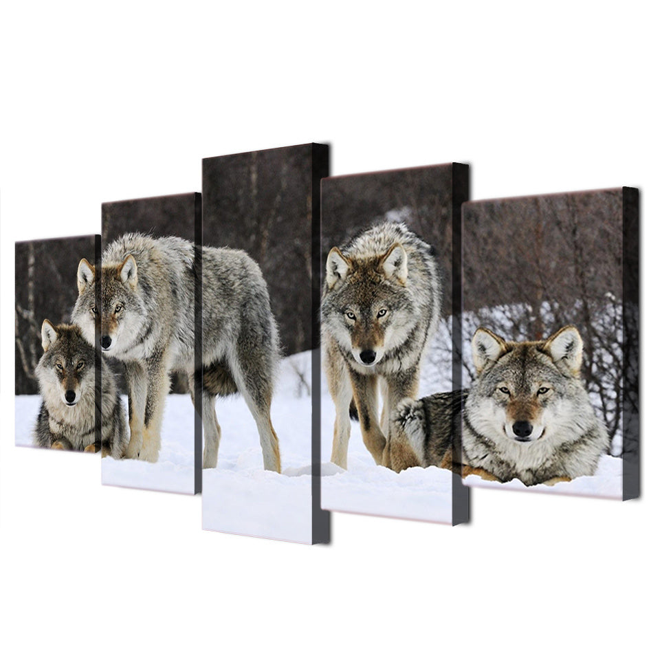 HD painting core five canvas painting