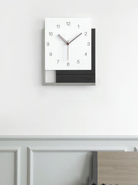 EMITDOOG Square Wall Clock Living Room Nordic Luxury Clock