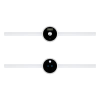 Smart Cabinet Light Clock Timing Sensor Light Removable LED Wardrobe Light Human Body Sensor Light