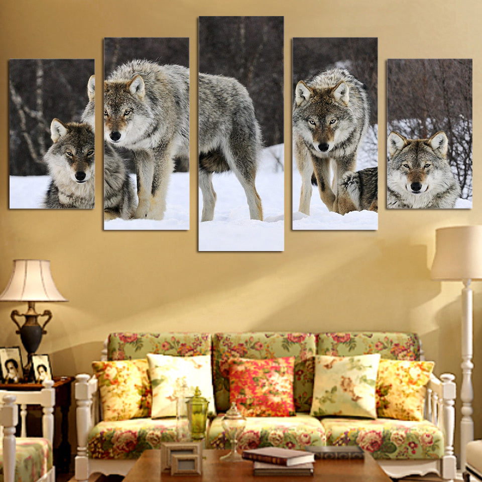 HD painting core five canvas painting