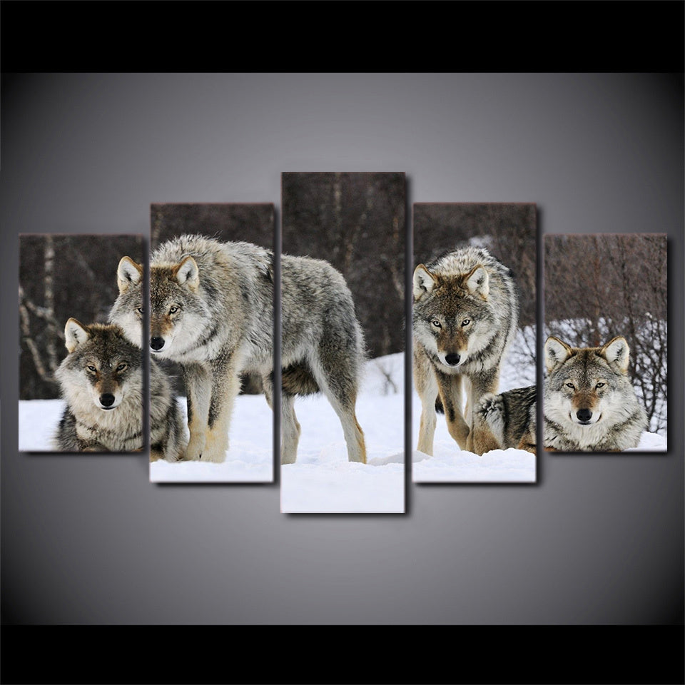 HD painting core five canvas painting