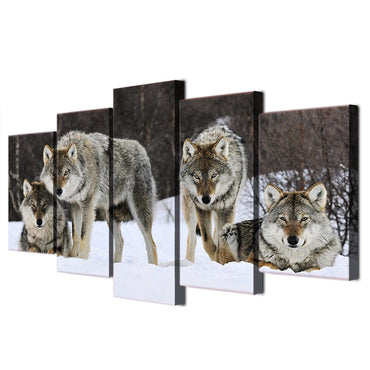 HD painting core five canvas painting
